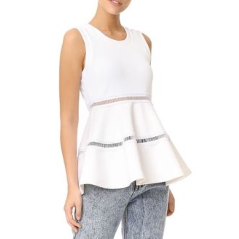 Carven peplum top Small